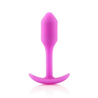 B-Vibe Fuchsia Snug Plug Size 1