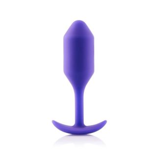 B-Vibe Purple Snug Plug Size 2
