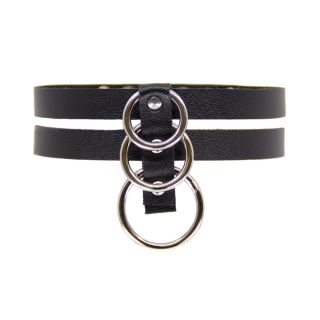 Double Strap Choker Collar