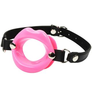 Lips Open Mouth Gag Pink