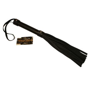 Wild Hide - Black Mistress Flogger - Short