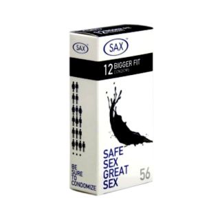 Sax 12 Bigger Fit Condoms
