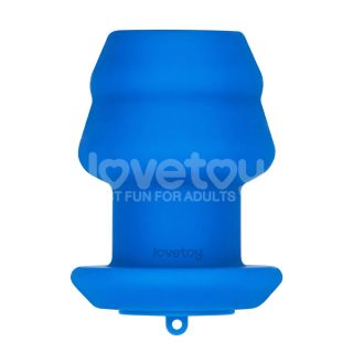 Bulge Peeper Silicone Hollow Anal Plug