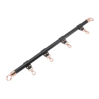 Faux Leather Wrapped Spreader Bar - Rose Gold