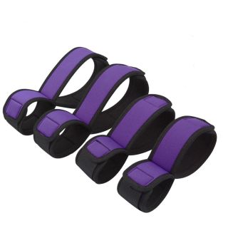 Purple Neoprene Wrist & Ankle Restraints
