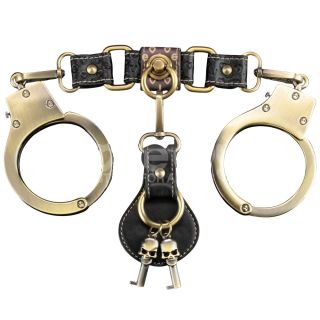 Rebellion Reign Heavy Metal Handcuffs (Bronze)