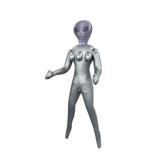 Inflatable Ozara Standing 3-Breasted Alien Love Doll
