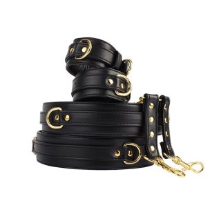 The Behave! Wrist to Thigh Cuff Set 