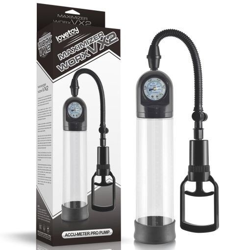 Lovetoy Maximizer WorxVX2 Accu Meter Penis Pump