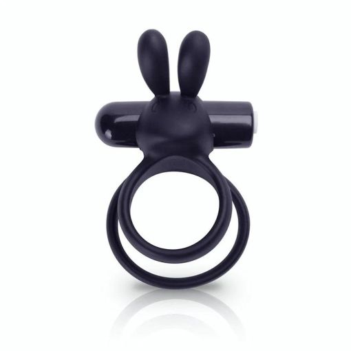 Rechargeable Ohare XL Rabbit Vibe Cock Ring Black