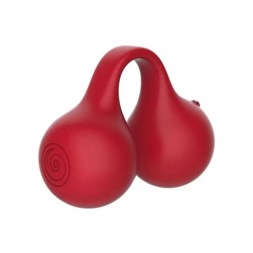 SVibe Snail Twinn Finger Vibrator Cherry Red