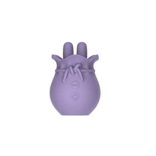 Winyi Alison Double Head Rose Stimulator Purple