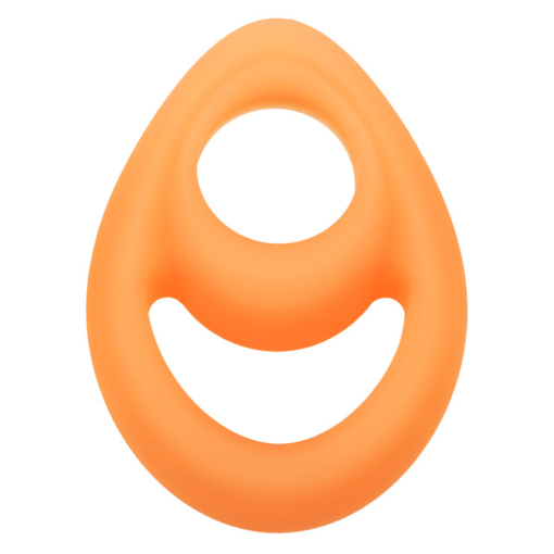 Alpha Glow In The Dark Liquid Silicone Teardrop Ring