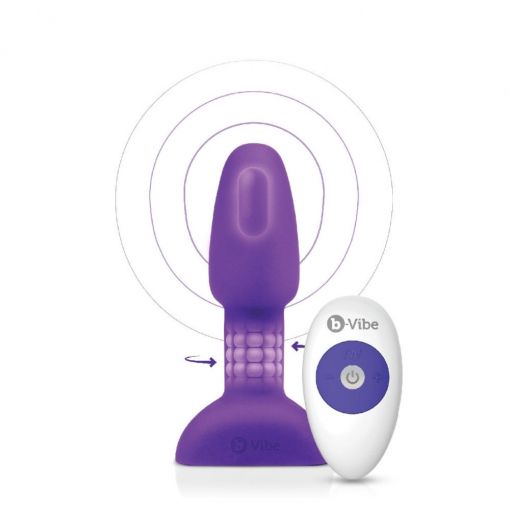 B-Vibe Rimming Petite Plug Purple