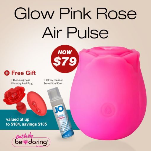 Be Daring Glow Pink Rose Air Pulse 